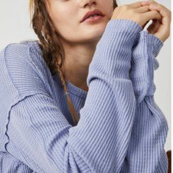 Free People thermal top oh my babydoll - Picture 5 of 10